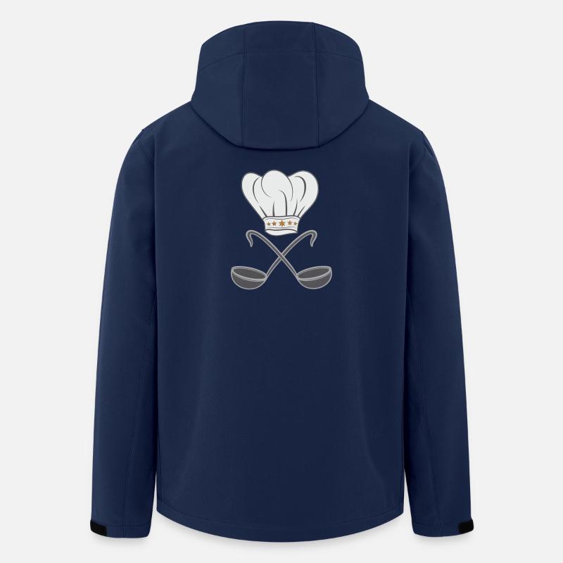 kochmütze, löffel - Recycelte Männer Softshell-Jacke von Stanley/Stella - Navy
