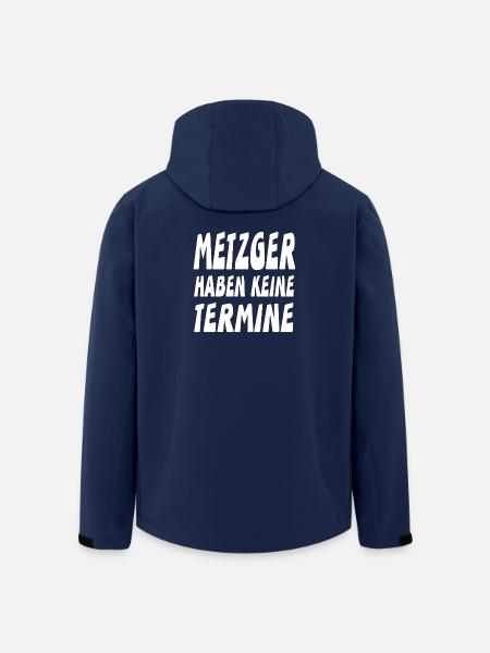 Metzger - Recycelte Männer Softshell-Jacke von Stanley/Stella - Navy