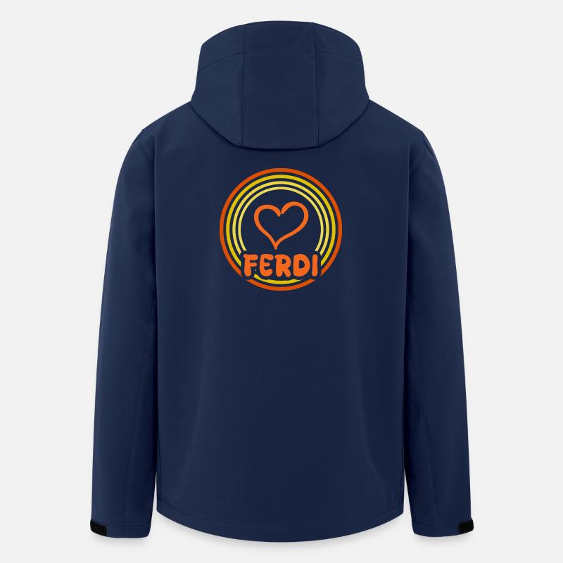 Gift idea Ferdi - Men’s Recycled Softshell Jacket by Stanley/Stella - navy