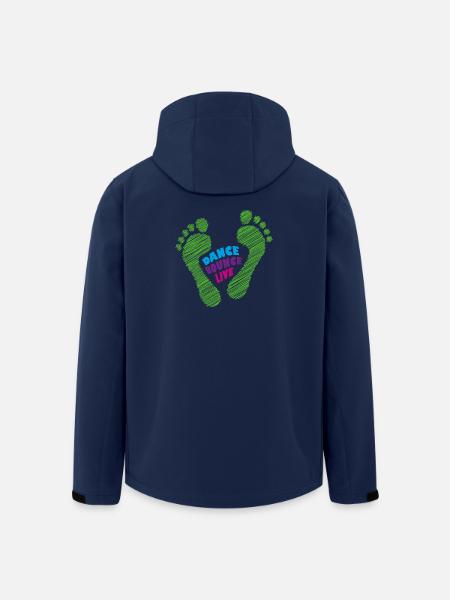 Dance Bounce Live barefoot natural runners with foot - Men’s Recycled Softshell Jacket by Stanley/Stella - navy