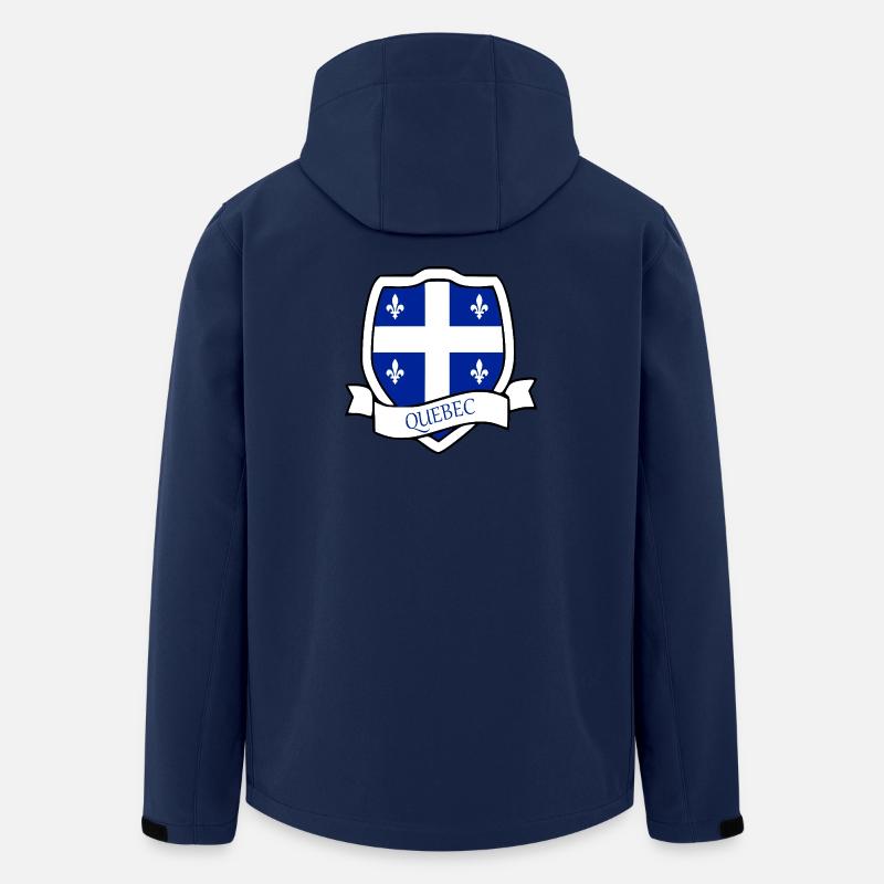 Quebec - Recycelte Männer Softshell-Jacke von Stanley/Stella - Navy