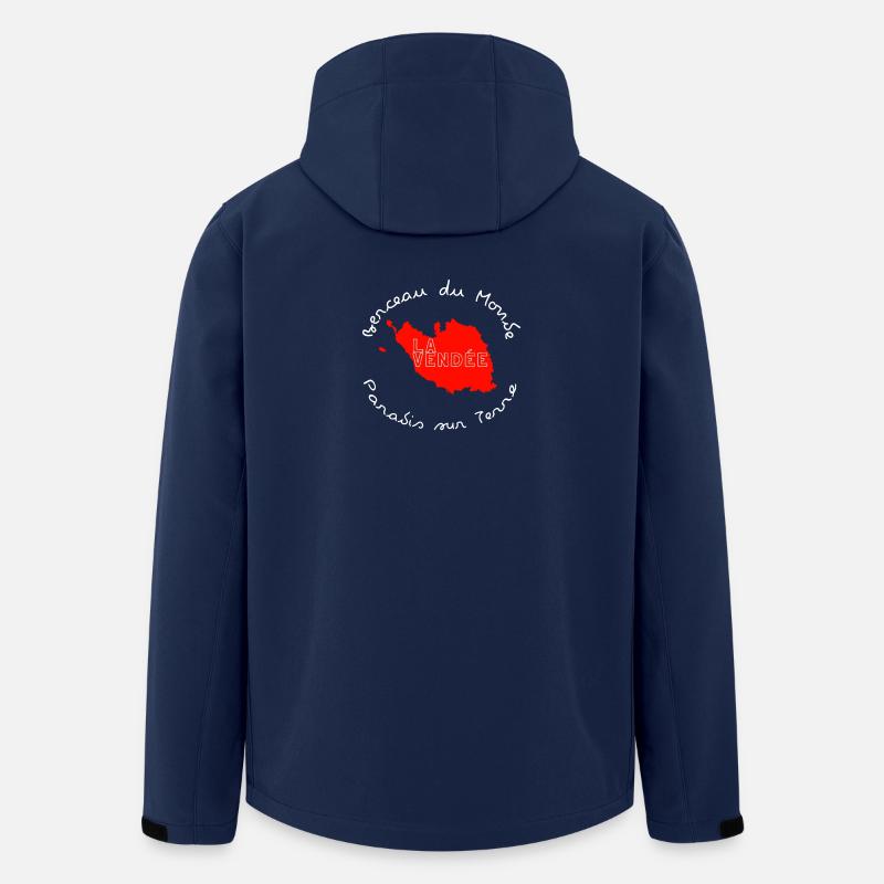 Die Vendée Circular Card - Recycelte Männer Softshell-Jacke von Stanley/Stella - Navy