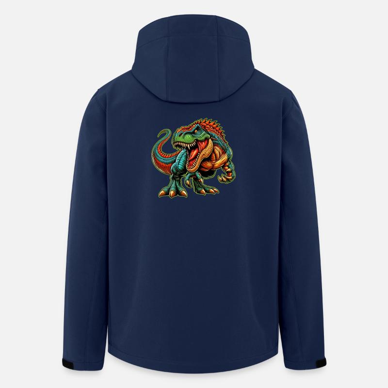 Dinosaure - Veste softshell homme en polyester recyclé Stanley/Stella - marine