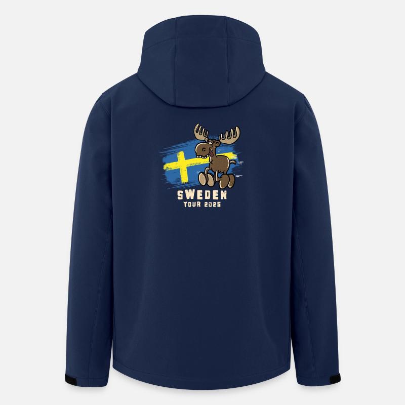 Sweden Tour 2025 - Recycelte Männer Softshell-Jacke von Stanley/Stella - Navy