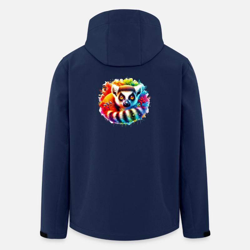 Lemur - Recycelte Männer Softshell-Jacke von Stanley/Stella - Navy