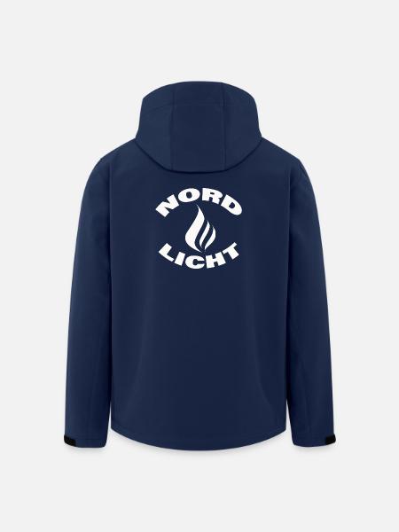 NORDLICHT - Recycelte Männer Softshell-Jacke von Stanley/Stella - Navy