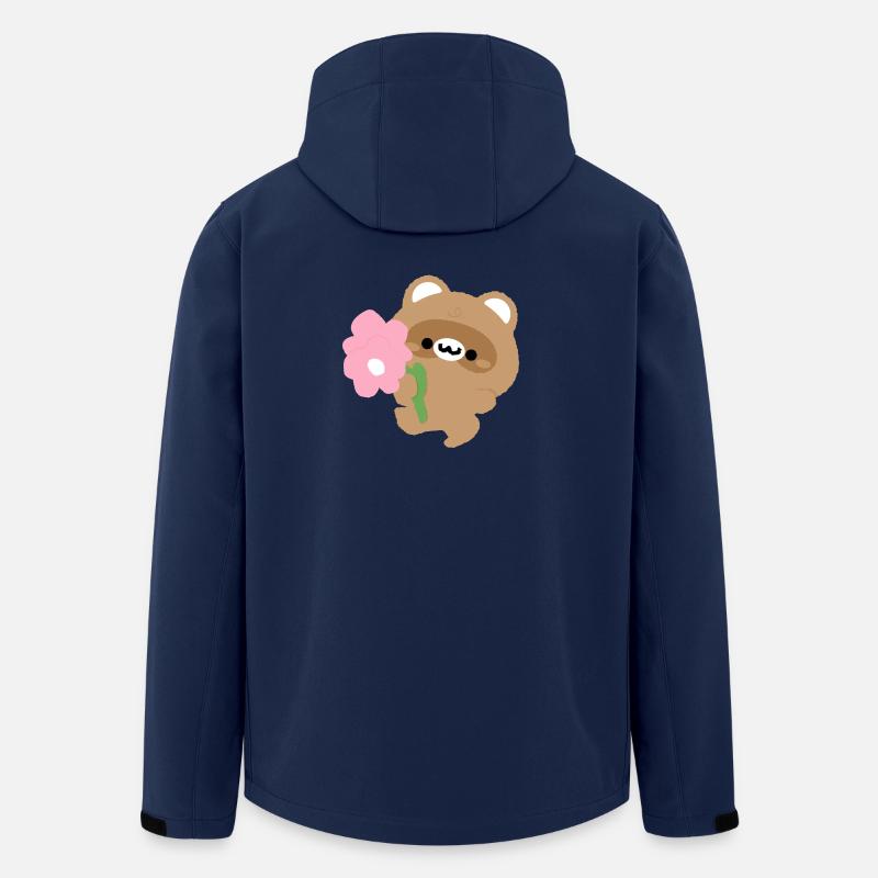 Romantischer Biber - Recycelte Männer Softshell-Jacke von Stanley/Stella - Navy