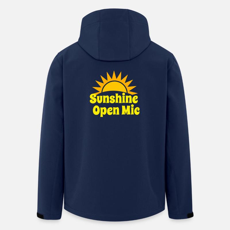 Sunshine Open Mic - Recycelte Männer Softshell-Jacke von Stanley/Stella - Navy