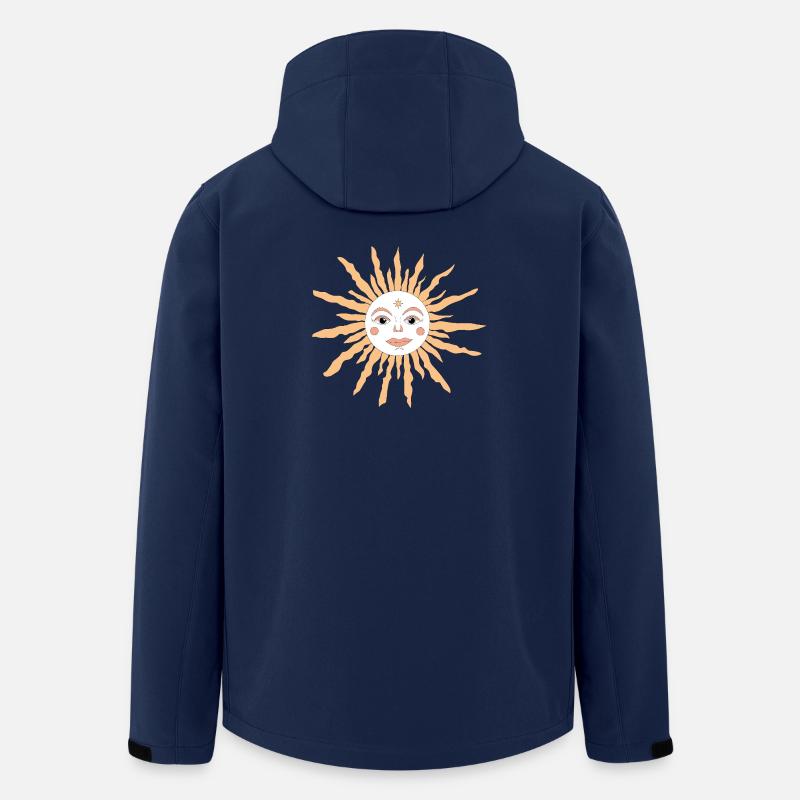 Sonne Celestial - Recycelte Männer Softshell-Jacke von Stanley/Stella - Navy