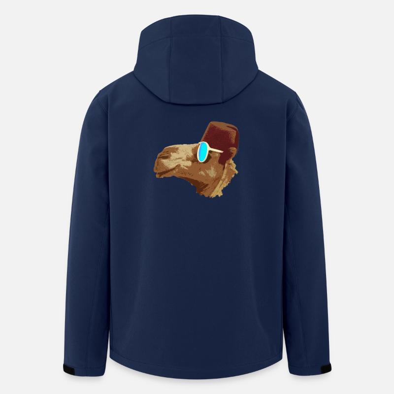 Camel Cool - Men’s Recycled Softshell Jacket by Stanley/Stella - navy