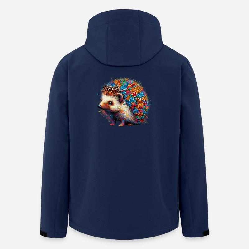 Hérisson - Veste softshell homme en polyester recyclé Stanley/Stella - marine