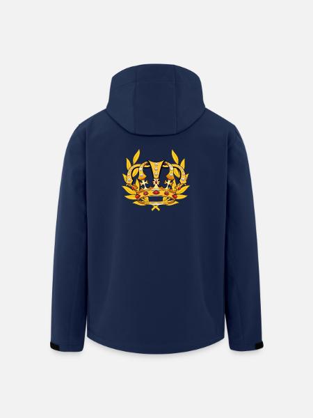 Crown King Majesty Royal Prince - Men’s Recycled Softshell Jacket by Stanley/Stella - navy