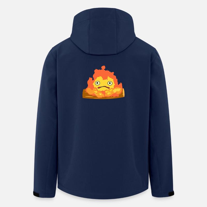 Calcifer - Recycelte Männer Softshell-Jacke von Stanley/Stella - Navy