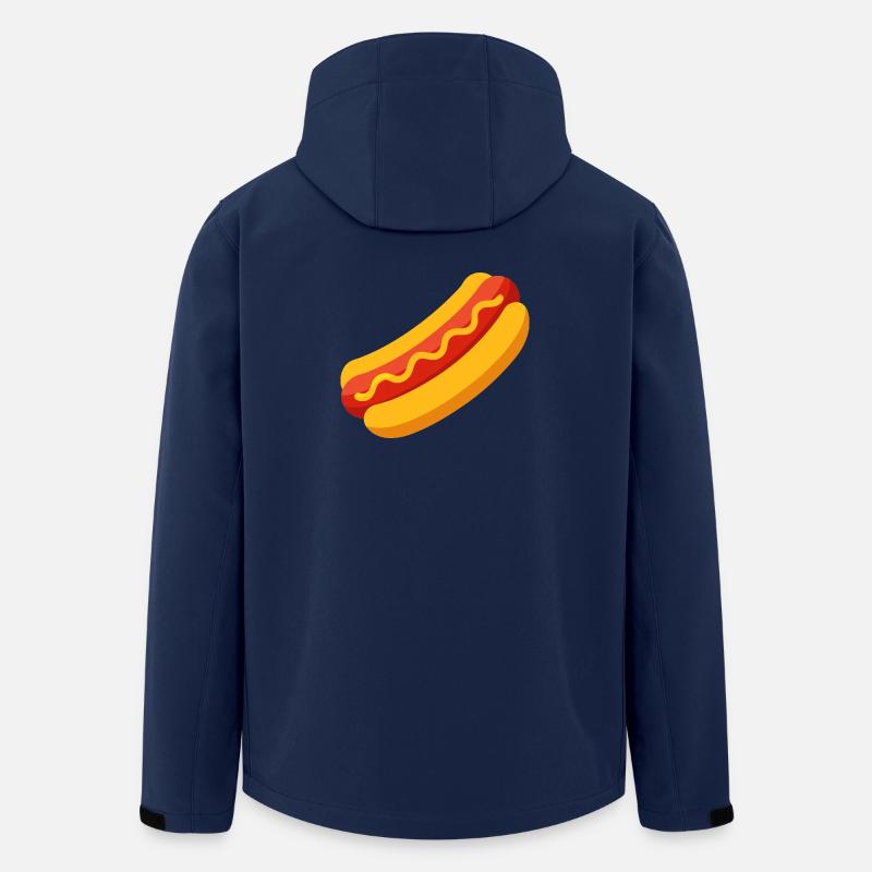 Hot Dogs - Recycelte Männer Softshell-Jacke von Stanley/Stella - Navy