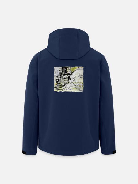An old man remembers - Recycelte Männer Softshell-Jacke von Stanley/Stella - Navy