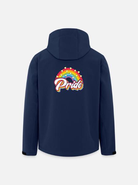 Gay Pride, Pride, LGBT - Recycelte Männer Softshell-Jacke von Stanley/Stella - Navy