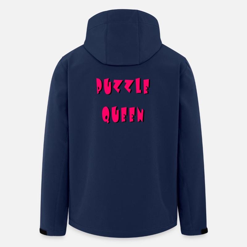 Puzzle Queen 2 - Recycelte Männer Softshell-Jacke von Stanley/Stella - Navy