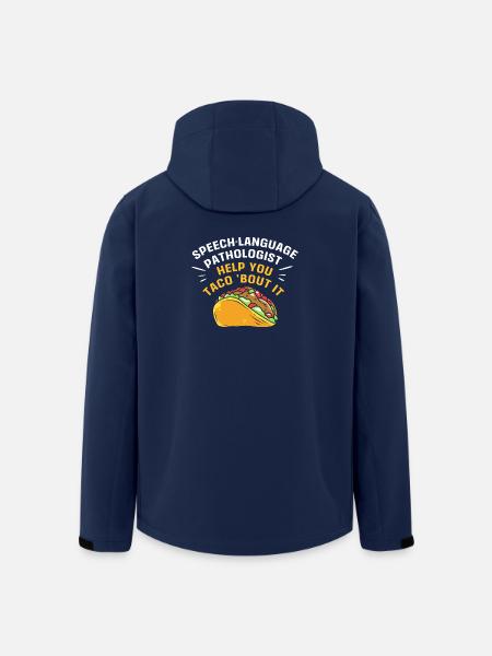SLP Logopäde Sprachpathologe - Recycelte Männer Softshell-Jacke von Stanley/Stella - Navy