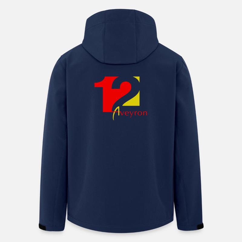 Aveyron - Recycelte Männer Softshell-Jacke Discoverer von Stanley/Stella - Navy