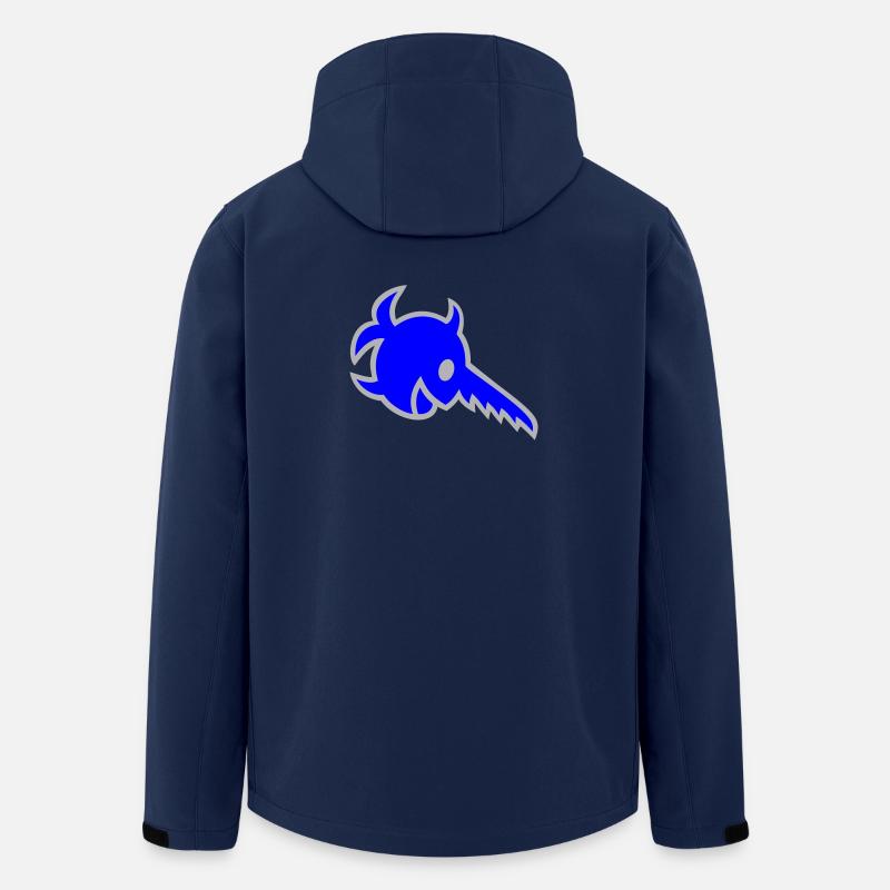 Sägefisch - Recycelte Männer Softshell-Jacke von Stanley/Stella - Navy