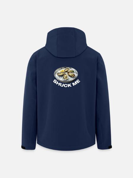 Austern mit Zitronenbelag - Recycelte Männer Softshell-Jacke von Stanley/Stella - Navy
