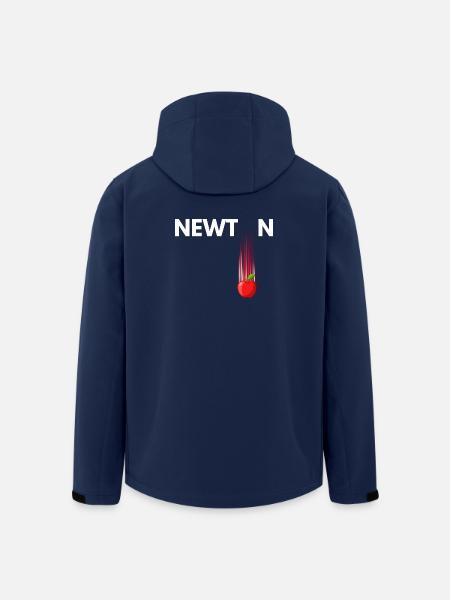 Crimson Apple Burst - Recycelte Männer Softshell-Jacke von Stanley/Stella - Navy