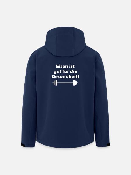 Eisen ist gut für die Gesundheit - Body Building - Recycelte Männer Softshell-Jacke von Stanley/Stella - Navy