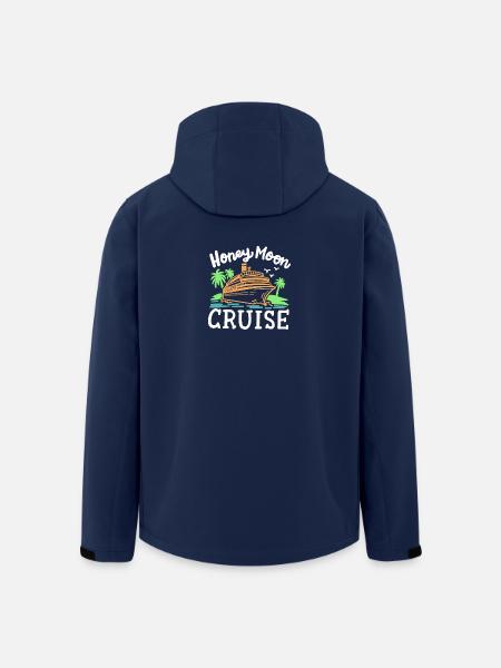 Flitterwochen Kreuzfahrt Urlaub - Recycelte Männer Softshell-Jacke von Stanley/Stella - Navy
