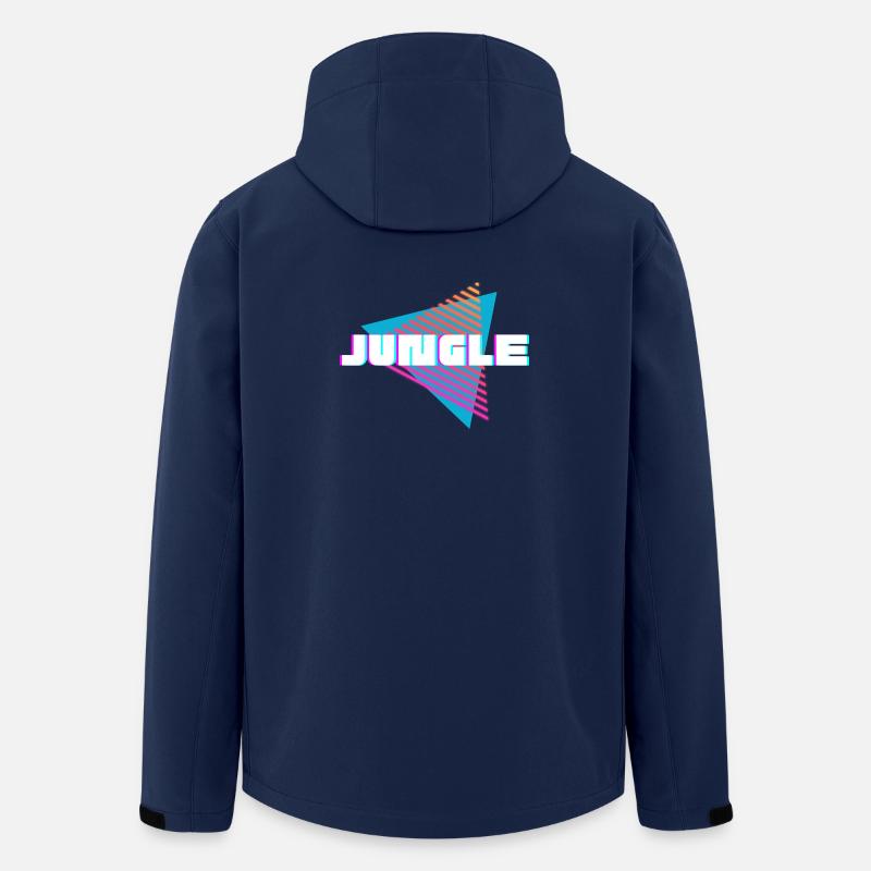 Jungle - Recycelte Männer Softshell-Jacke von Stanley/Stella - Navy