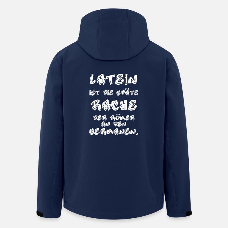 LateinTextil - Recycelte Männer Softshell-Jacke von Stanley/Stella - Navy