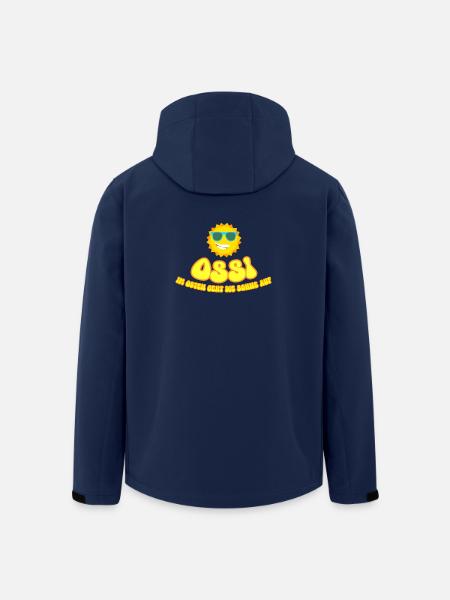 OSSI - Recycelte Männer Softshell-Jacke von Stanley/Stella - Navy