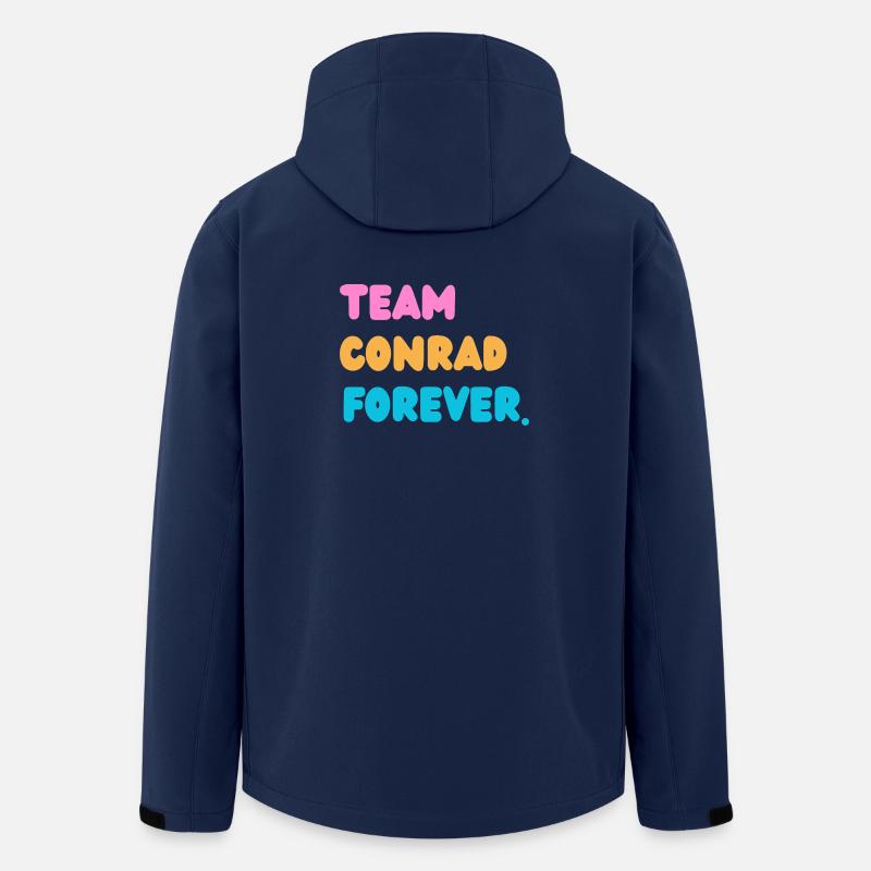 Team Sommer für immer - Recycelte Männer Softshell-Jacke von Stanley/Stella - Navy