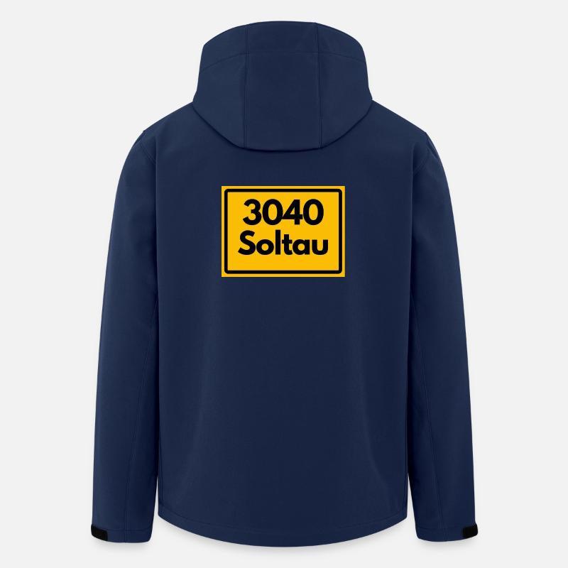 OLD POSTCODE RETRO 3040 SOLTAU – HEIDE - Men’s Recycled Softshell Jacket by Stanley/Stella - navy