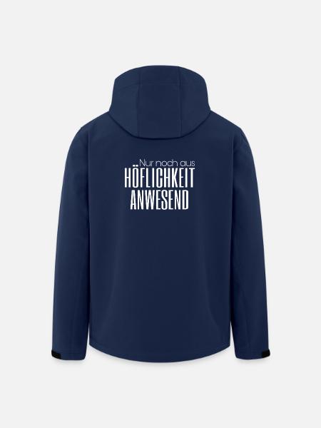 Höflichkeit - Recycelte Männer Softshell-Jacke von Stanley/Stella - Navy