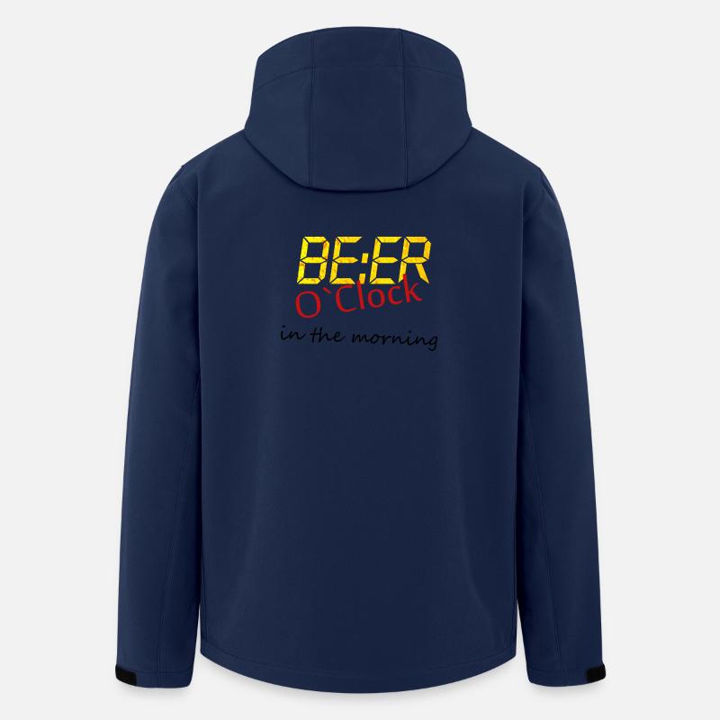 Beer Bier saufen - Recycelte Männer Softshell-Jacke von Stanley/Stella - Navy