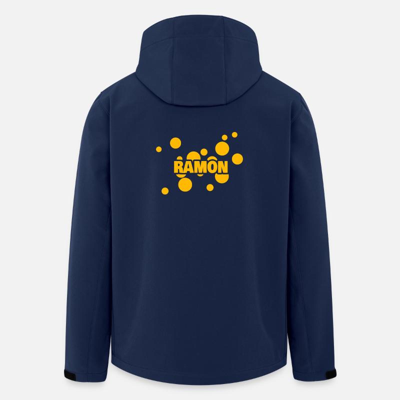 Ramon - Men’s Recycled Softshell Jacket by Stanley/Stella - navy