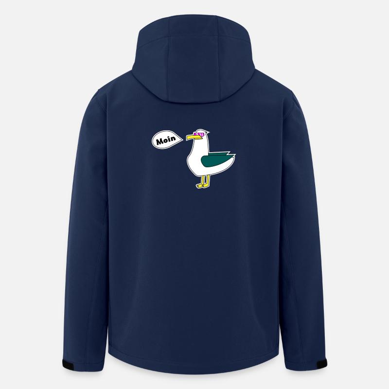 Seagull Moin - Men’s Recycled Softshell Jacket by Stanley/Stella - navy