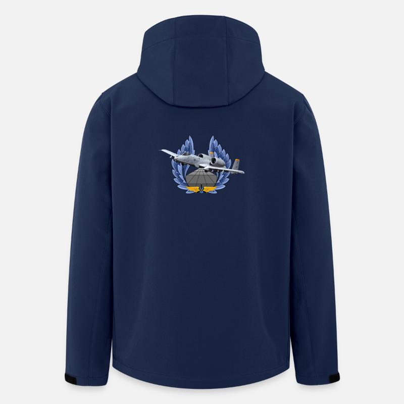 A-10 Thunderbolt - Recycelte Männer Softshell-Jacke von Stanley/Stella - Navy