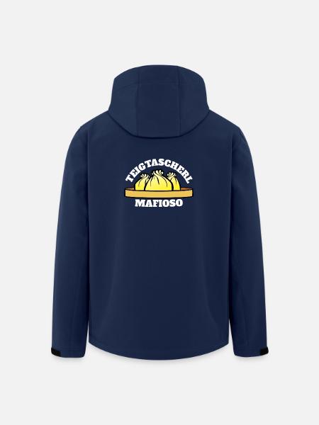 Teigtascherl Mafioso - Recycelte Männer Softshell-Jacke von Stanley/Stella - Navy