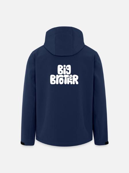 Big Brother - Recycelte Männer Softshell-Jacke von Stanley/Stella - Navy