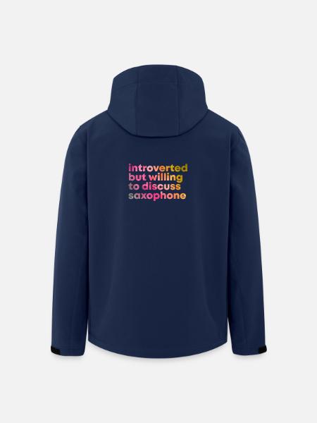 Saxophon Saxophon Saxophon - Recycelte Männer Softshell-Jacke von Stanley/Stella - Navy