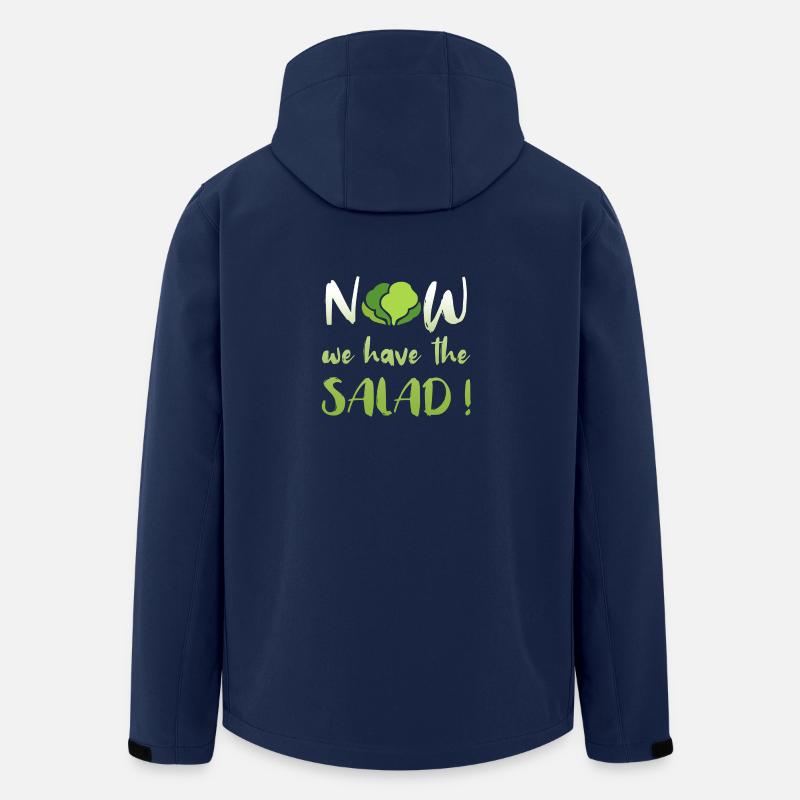 Now We Have The Salad - Men’s Recycled Softshell Jacket by Stanley/Stella - navy