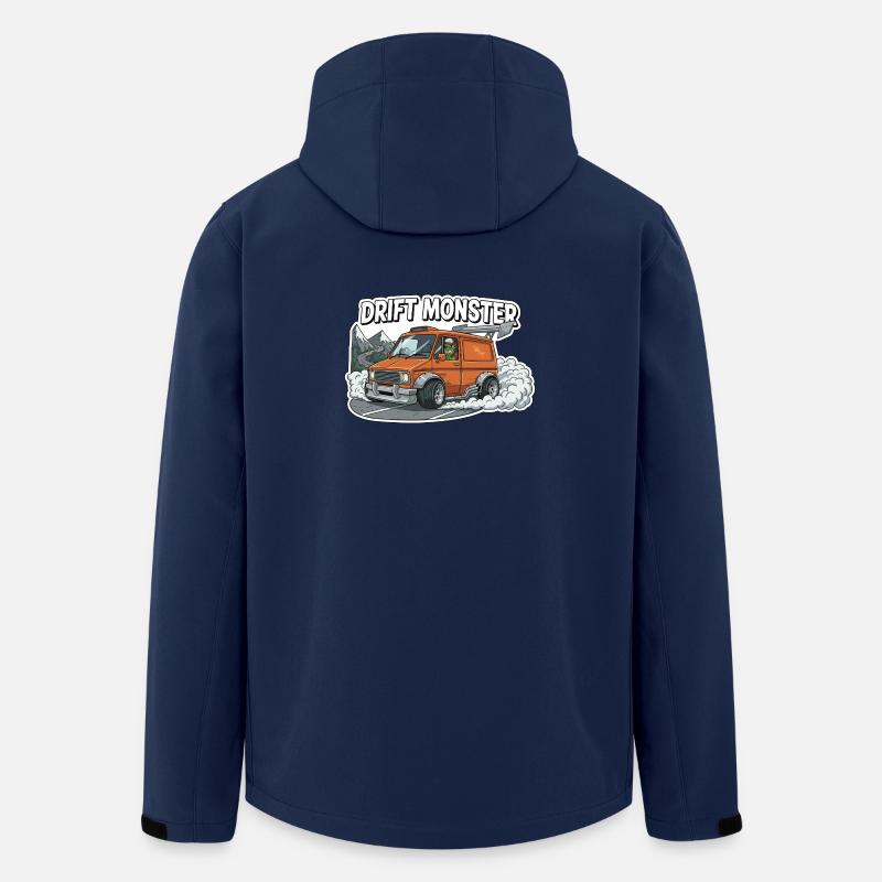 Drift Monster - Men’s Recycled Softshell Jacket by Stanley/Stella - navy