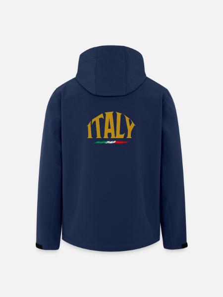 Italy - Recycelte Männer Softshell-Jacke von Stanley/Stella - Navy