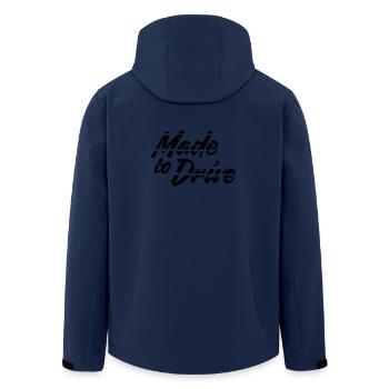 Made to Drive – Chemise Petrolhead - Veste softshell homme en polyester recyclé Stanley/Stella - marine - Dos - AI Model Male 185 light (185cm)