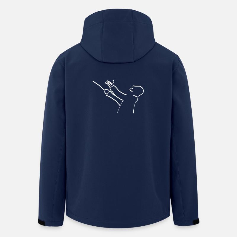 Dirigent - Recycelte Männer Softshell-Jacke Discoverer von Stanley/Stella - Navy