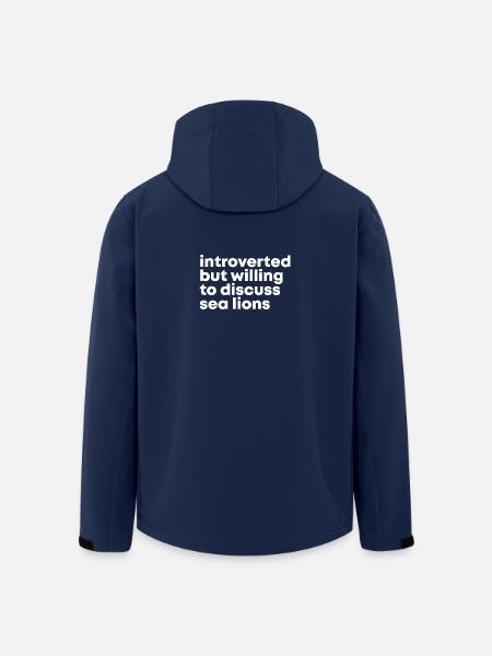 Seelöwe Seelöwe Seelöwe - Recycelte Männer Softshell-Jacke von Stanley/Stella - Navy