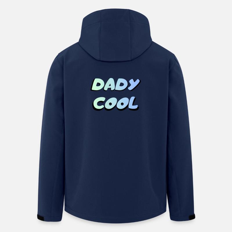 Dady Cool - Recycelte Männer Softshell-Jacke von Stanley/Stella - Navy