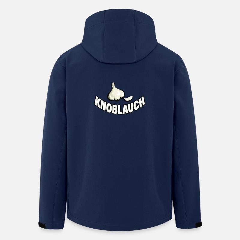 KNOBLAUCH - Recycelte Männer Softshell-Jacke von Stanley/Stella - Navy