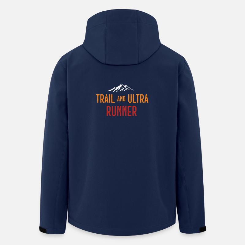 Trail und Ultra Runner - Recycelte Männer Softshell-Jacke von Stanley/Stella - Navy